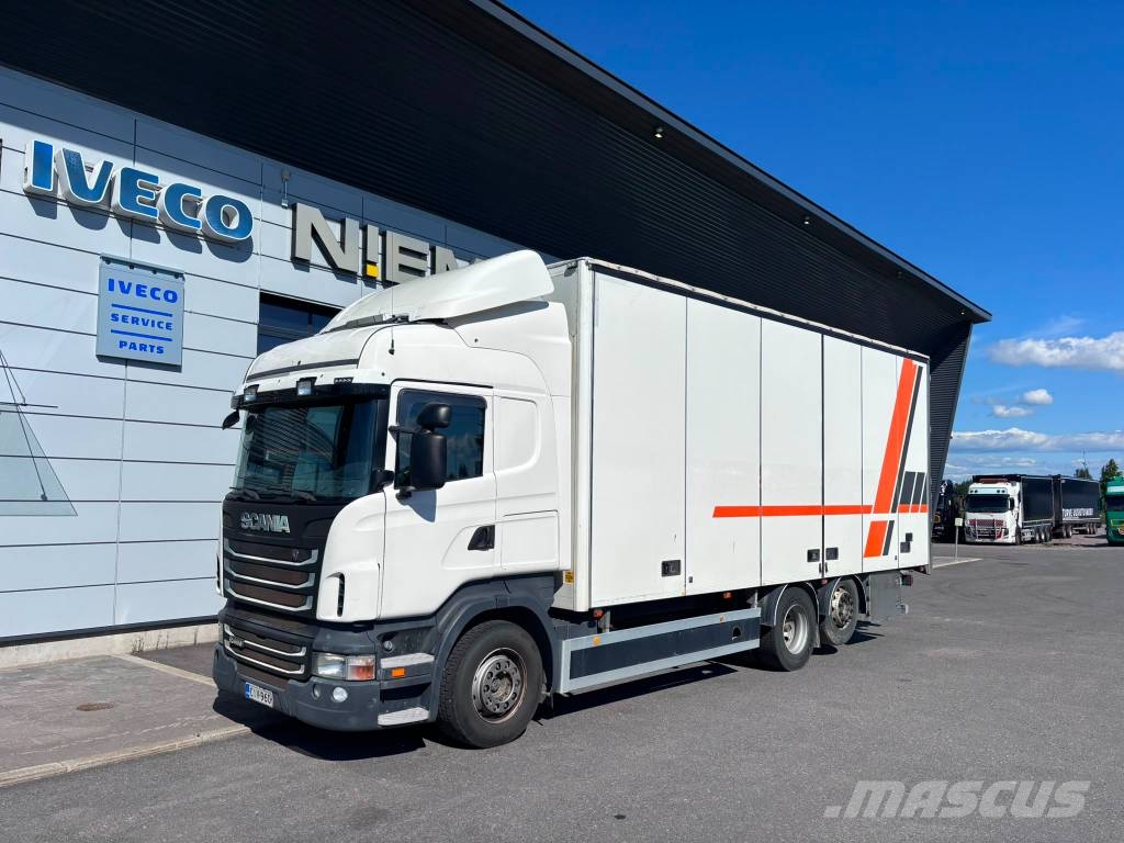 Scania R480 Camiones con caja de remolque
