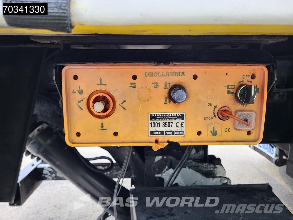 MAN TGM 18.290 4X2 19t Automatic Gearbox 2t Tailgate E Schuifzeilopbouw