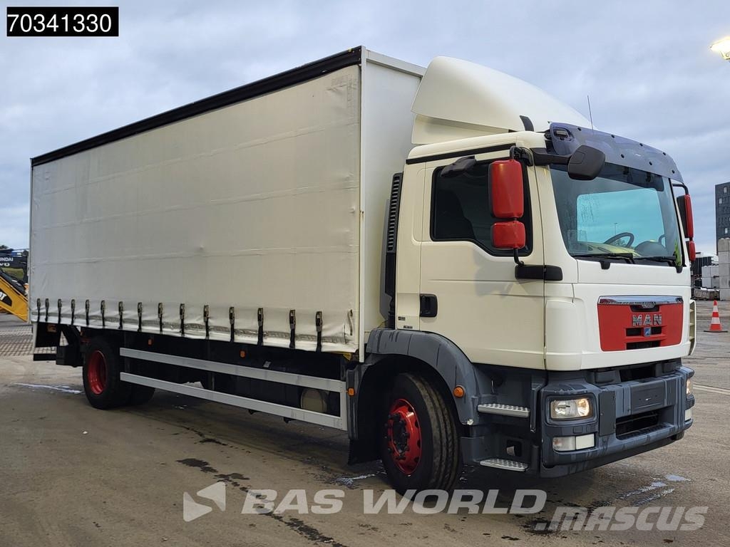 MAN TGM 18.290 4X2 19t Automatic Gearbox 2t Tailgate E Schuifzeilopbouw