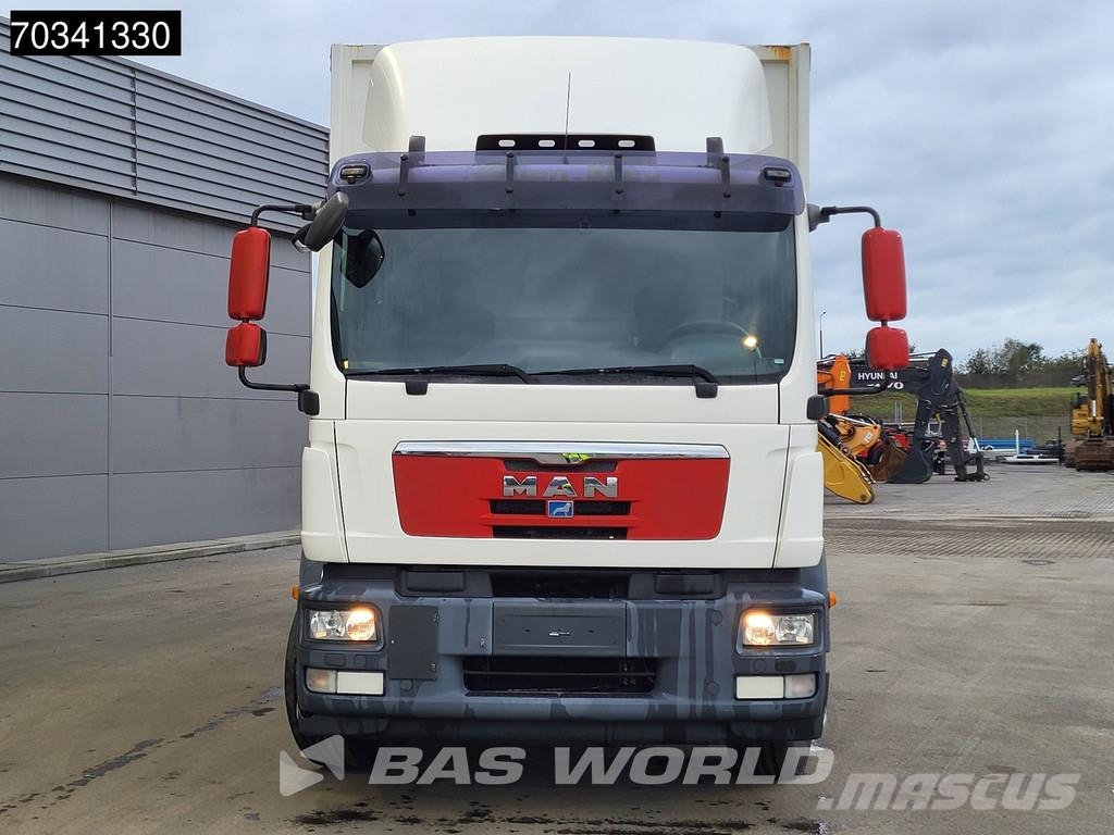 MAN TGM 18.290 4X2 19t Automatic Gearbox 2t Tailgate E Schuifzeilopbouw