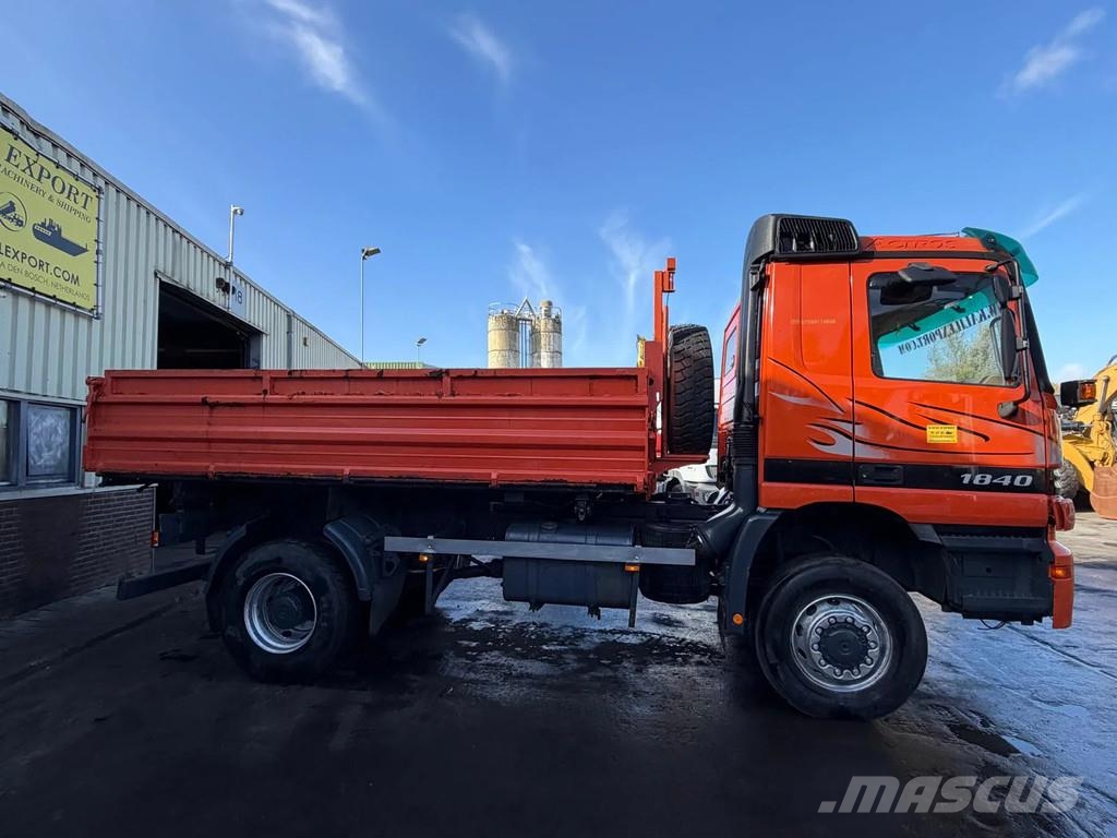 Mercedes-Benz Actros 1840 Kipper - 4x4 - Manual Gearbox - Big Ax Sklápače