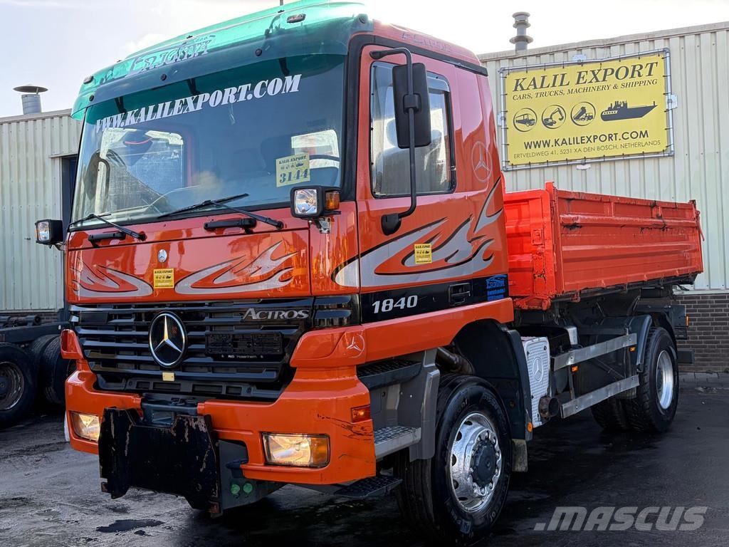 Mercedes-Benz Actros 1840 Kipper - 4x4 - Manual Gearbox - Big Ax Sklápače