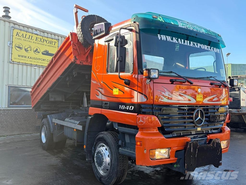 Mercedes-Benz Actros 1840 Kipper - 4x4 - Manual Gearbox - Big Ax Pašizgāzējs