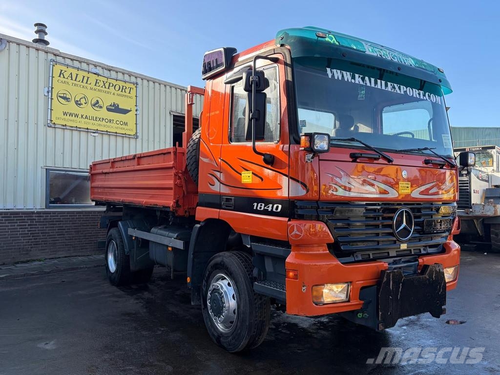 Mercedes-Benz Actros 1840 Kipper - 4x4 - Manual Gearbox - Big Ax Pašizgāzējs