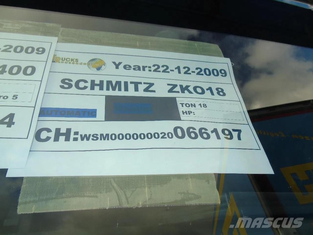 Schmitz Cargobull 2 AXLE + CARRIER + DHOLLANDIA LOADLIFT Priekabos šaldytuvai