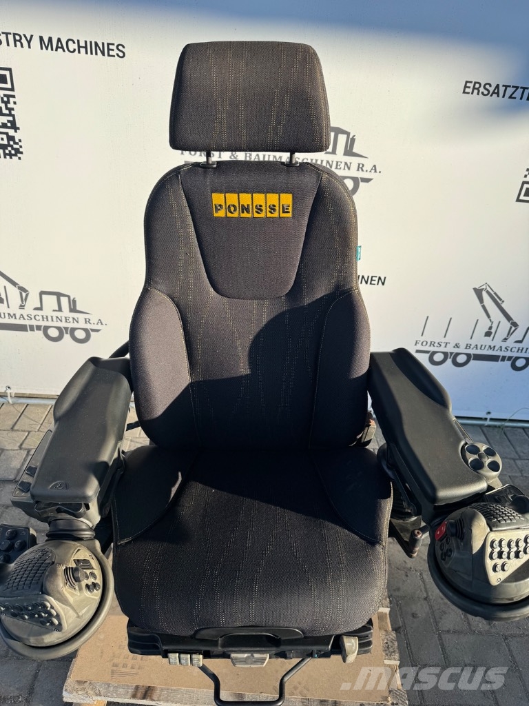  BE-GE Sitz Ponsse Fahrersitz mit Joysticks Ergo Be كابينة والداخلية