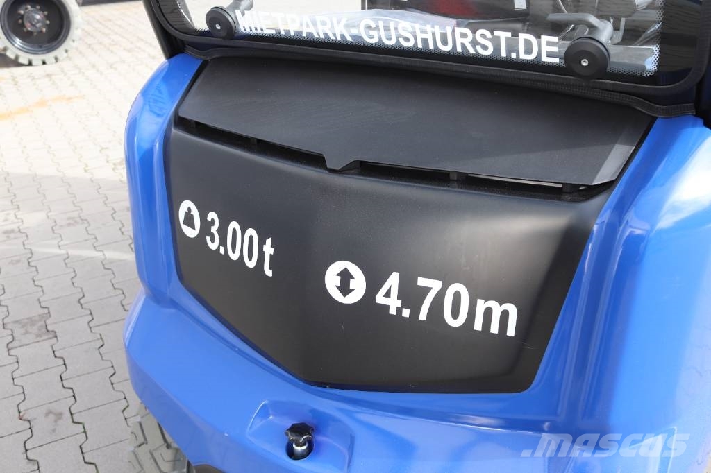 Mitsubishi FB30N - 4700 Elektriskie autoiekrāvēji