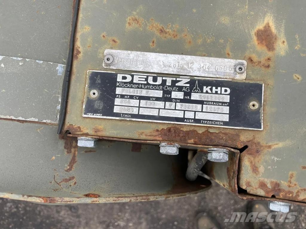 Deutz V8 Engine F8L413F MAN KAT 4x4 Type 引擎/發動機