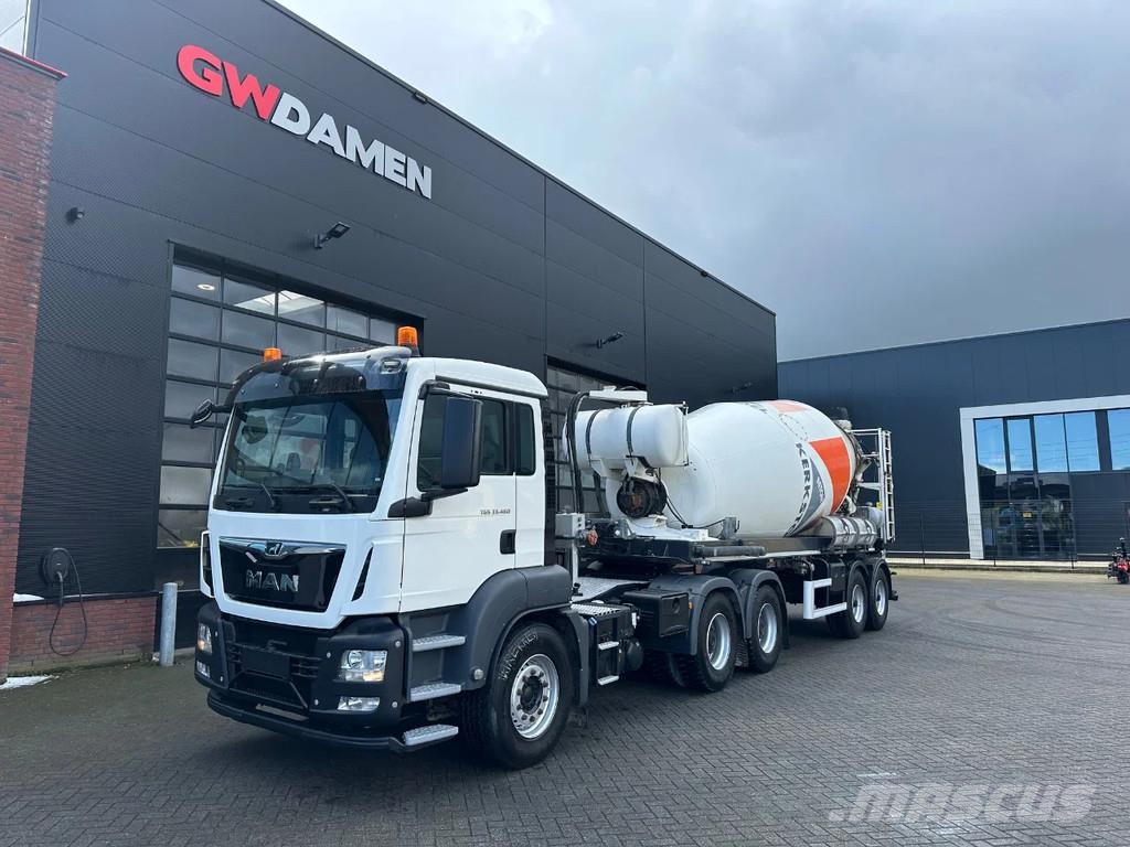 MAN TGS 33.460 6x4 +Mixeroplegger 12 m3 Euro 6 Camiones hormigonera