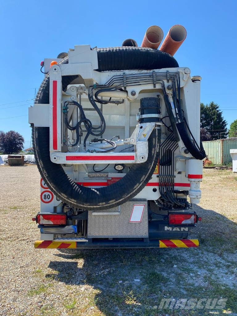MAN Escavatore a risucchio RSP ESE 18/4 K Sewage disposal Trucks
