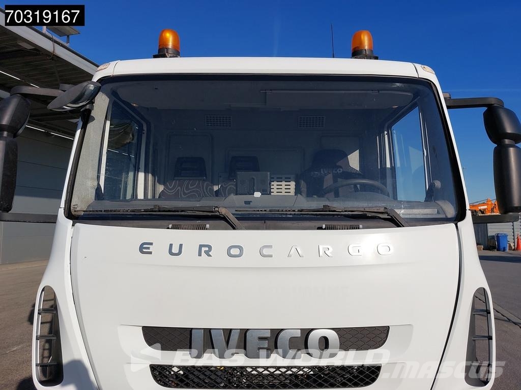 Iveco Eurocargo 180E250 4X2 HYVA HB.150XE3 Kran Crane Au Platformas/izkraušana no sāniem