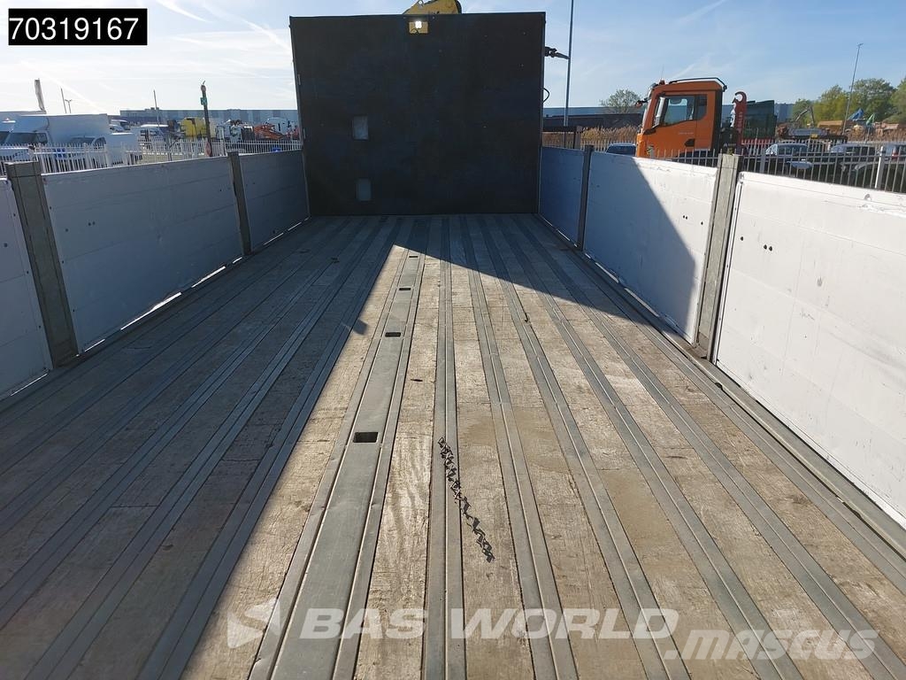 Iveco Eurocargo 180E250 4X2 HYVA HB.150XE3 Kran Crane Au Platformas/izkraušana no sāniem