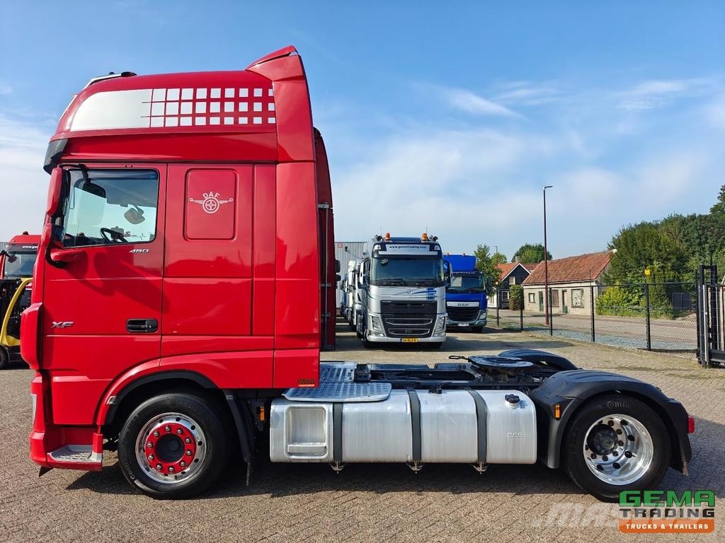 DAF XF 480 FT 4x2 SuperSpaceCab Euro6D - Mega - Alcoa' Sadulveokid