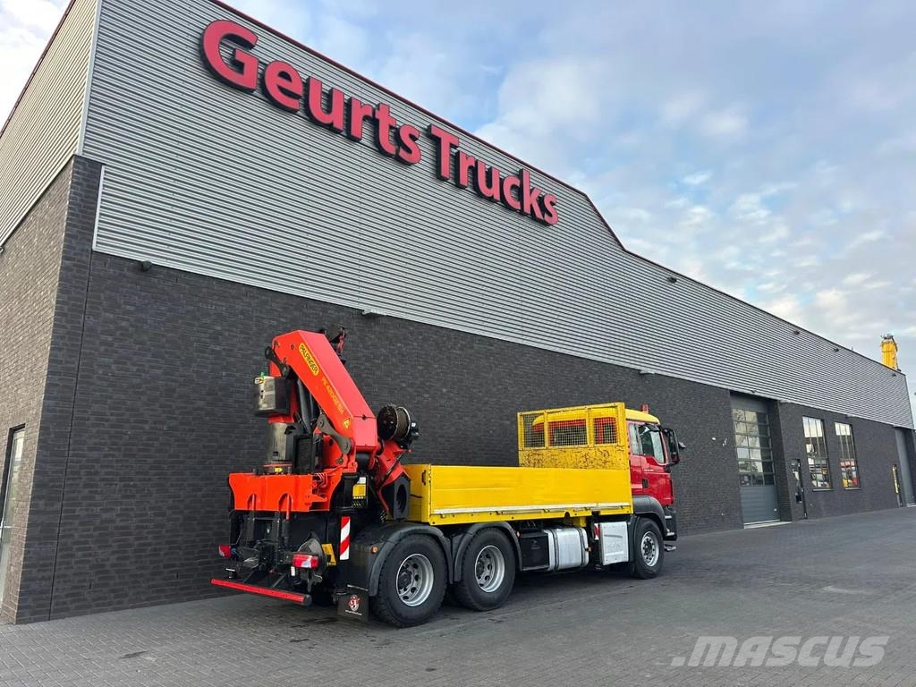 MAN TGS 26.480 6X4 MET PALFINGER PK 42002-SH G KRAAN / شاحنات الرافعات