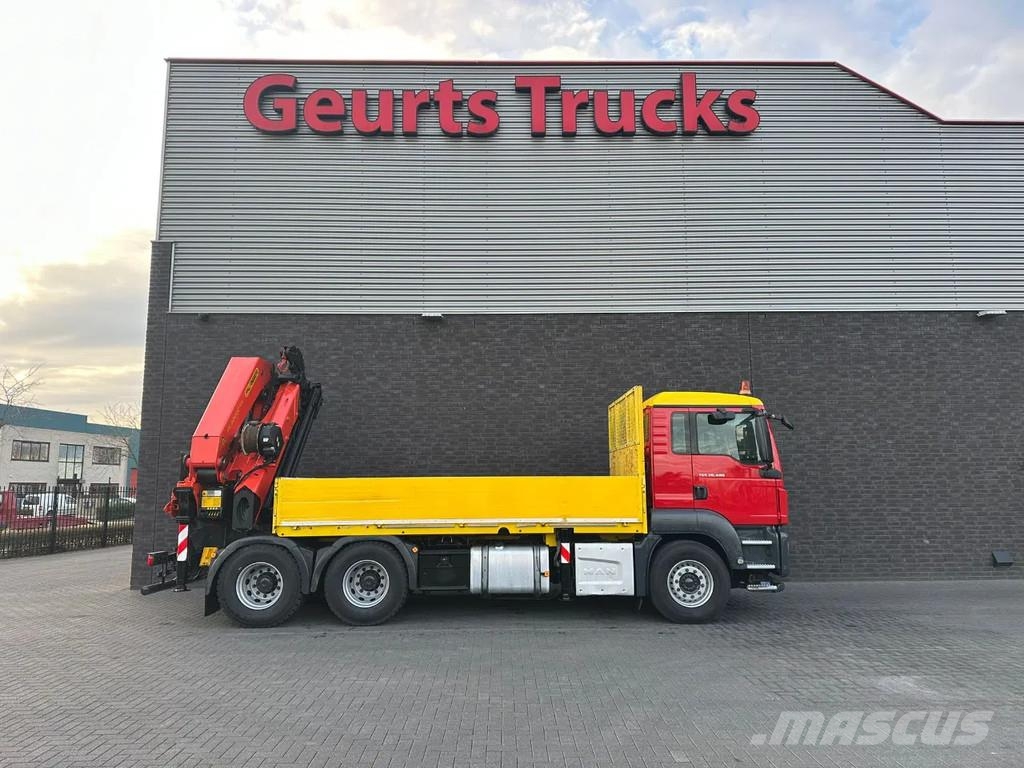 MAN TGS 26.480 6X4 MET PALFINGER PK 42002-SH G KRAAN / شاحنات الرافعات