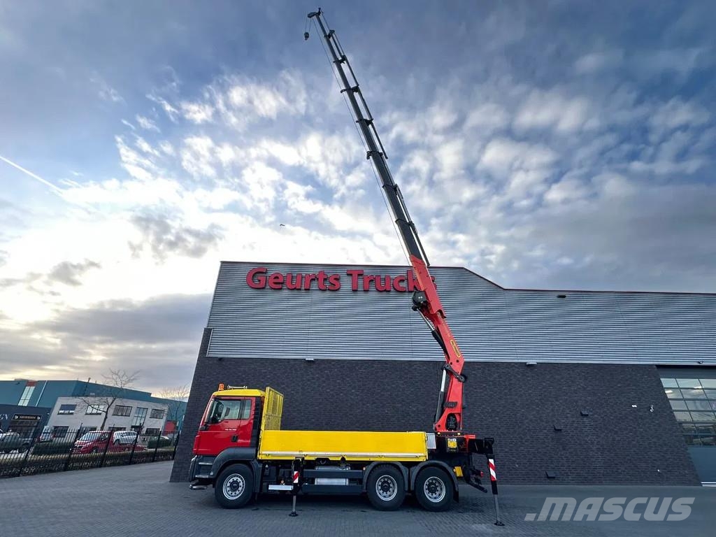 MAN TGS 26.480 6X4 MET PALFINGER PK 42002-SH G KRAAN / شاحنات الرافعات
