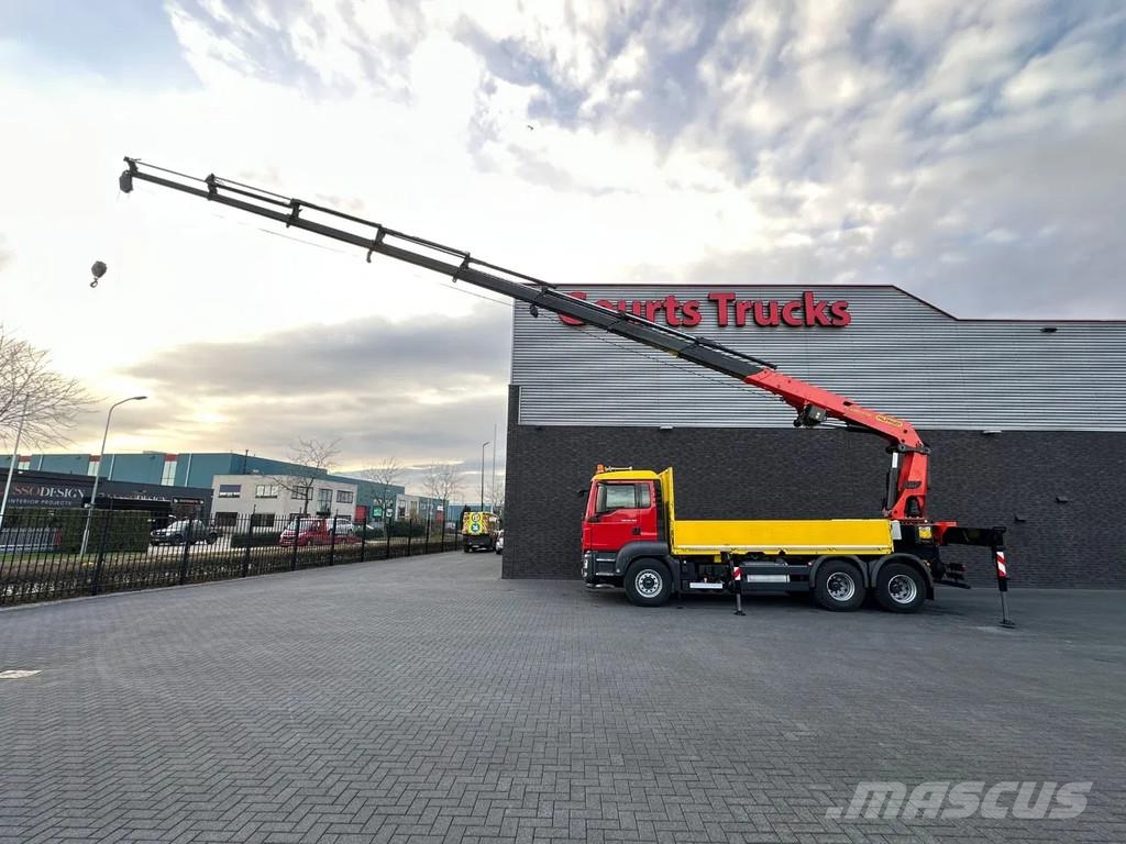 MAN TGS 26.480 6X4 MET PALFINGER PK 42002-SH G KRAAN / شاحنات الرافعات
