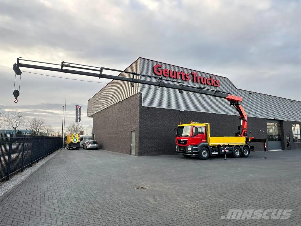 MAN TGS 26.480 6X4 MET PALFINGER PK 42002-SH G KRAAN / شاحنات الرافعات