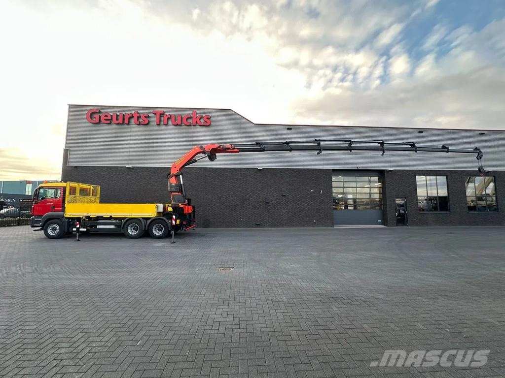 MAN TGS 26.480 6X4 MET PALFINGER PK 42002-SH G KRAAN / شاحنات الرافعات