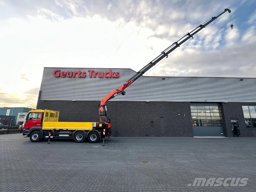 MAN TGS 26.480 6X4 MET PALFINGER PK 42002-SH G KRAAN / شاحنات الرافعات