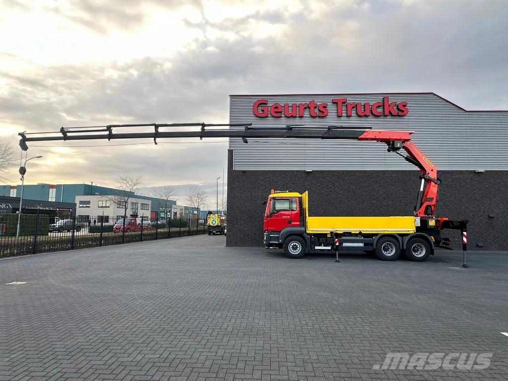 MAN TGS 26.480 6X4 MET PALFINGER PK 42002-SH G KRAAN / شاحنات الرافعات