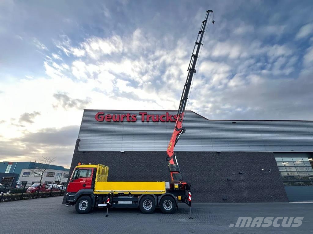 MAN TGS 26.480 6X4 MET PALFINGER PK 42002-SH G KRAAN / شاحنات الرافعات