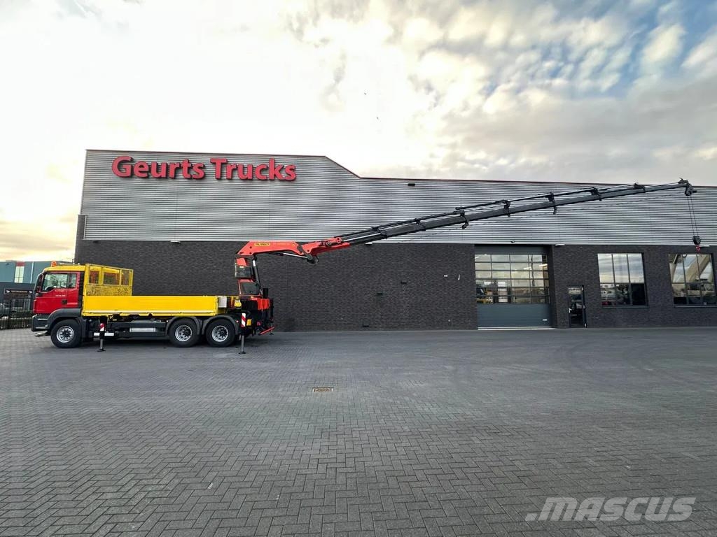 MAN TGS 26.480 6X4 MET PALFINGER PK 42002-SH G KRAAN / شاحنات الرافعات