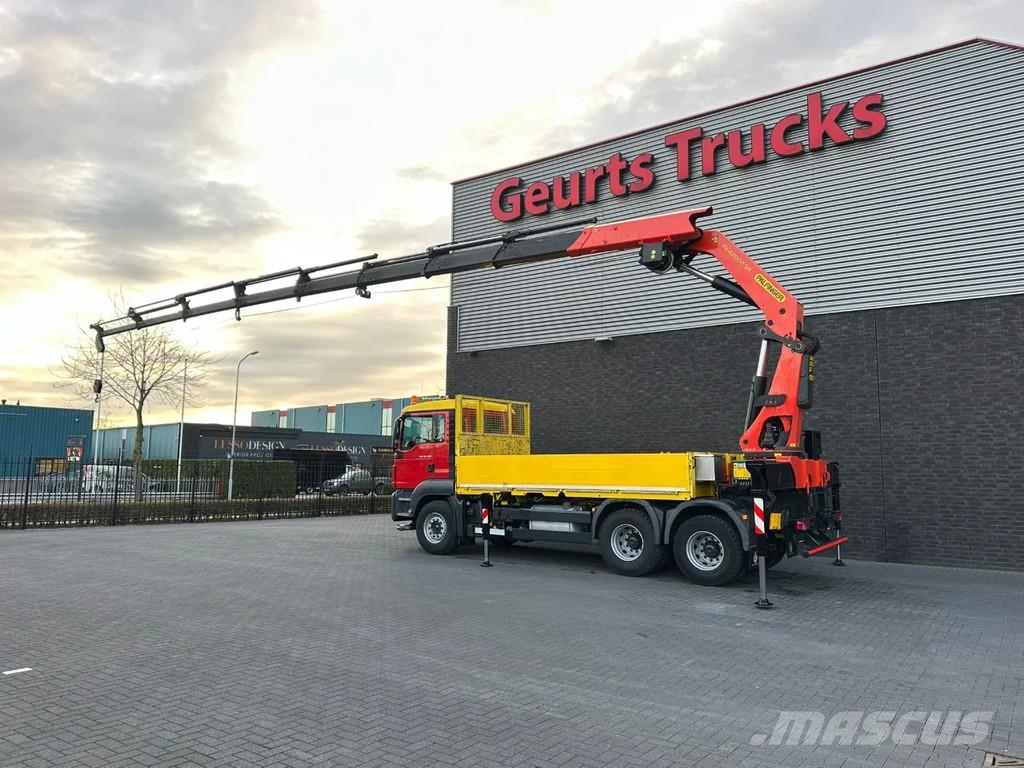 MAN TGS 26.480 6X4 MET PALFINGER PK 42002-SH G KRAAN / شاحنات الرافعات