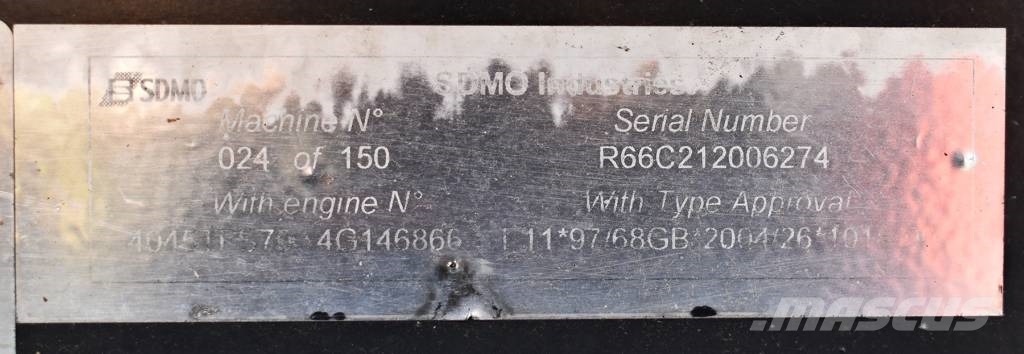 Sdmo R66C2 Diesel Generators