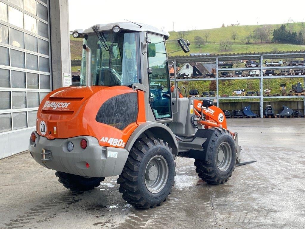 Atlas Weycor AR 480 S Schwenklader 4in1 + Gabel NEU Cargadoras sobre ruedas