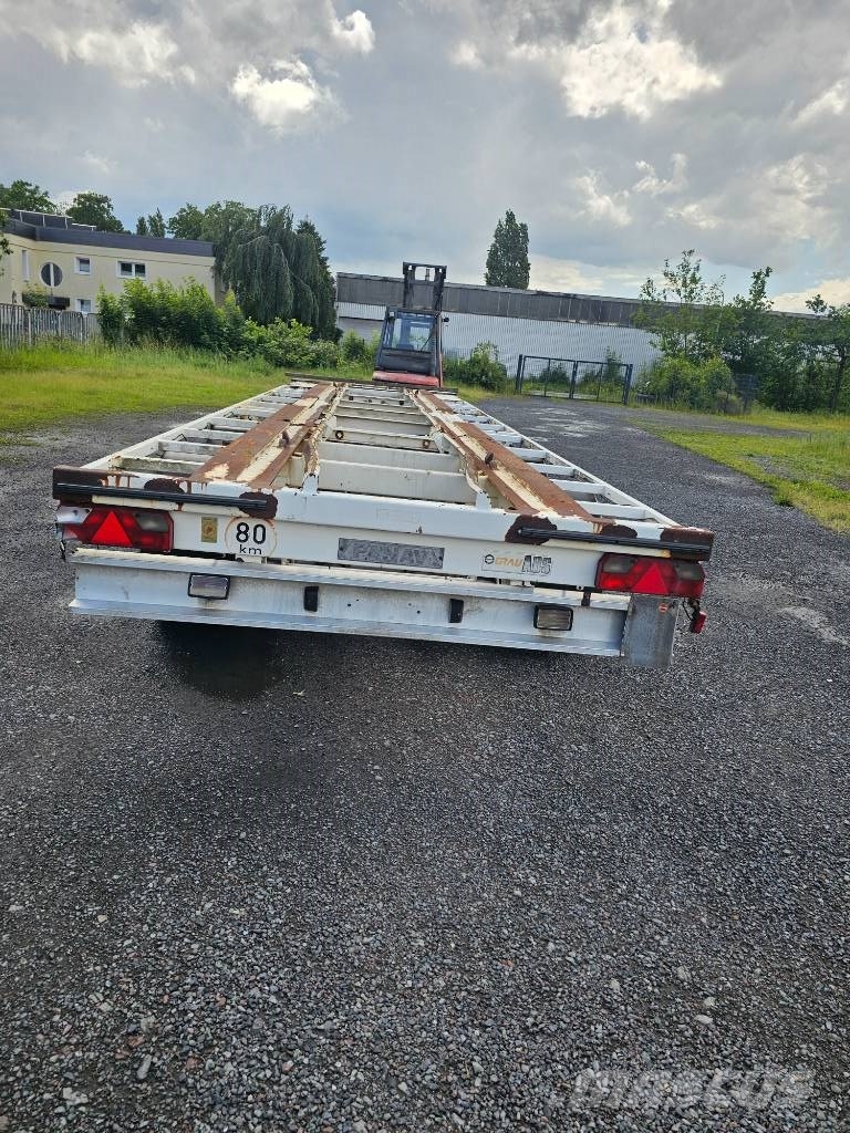 Panav 3 Achs anhänger Remolques portacontenedores