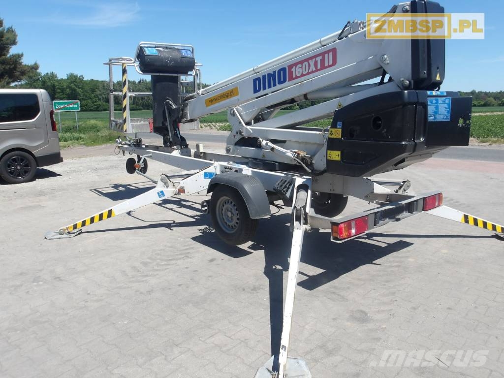Dinolift 160 XT Bi-Energie 高所作業台付トレーラー