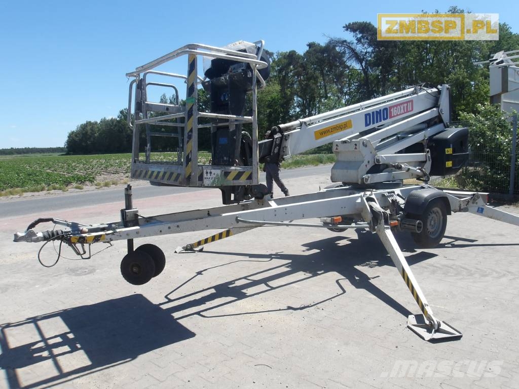 Dinolift 160 XT Bi-Energie 高所作業台付トレーラー