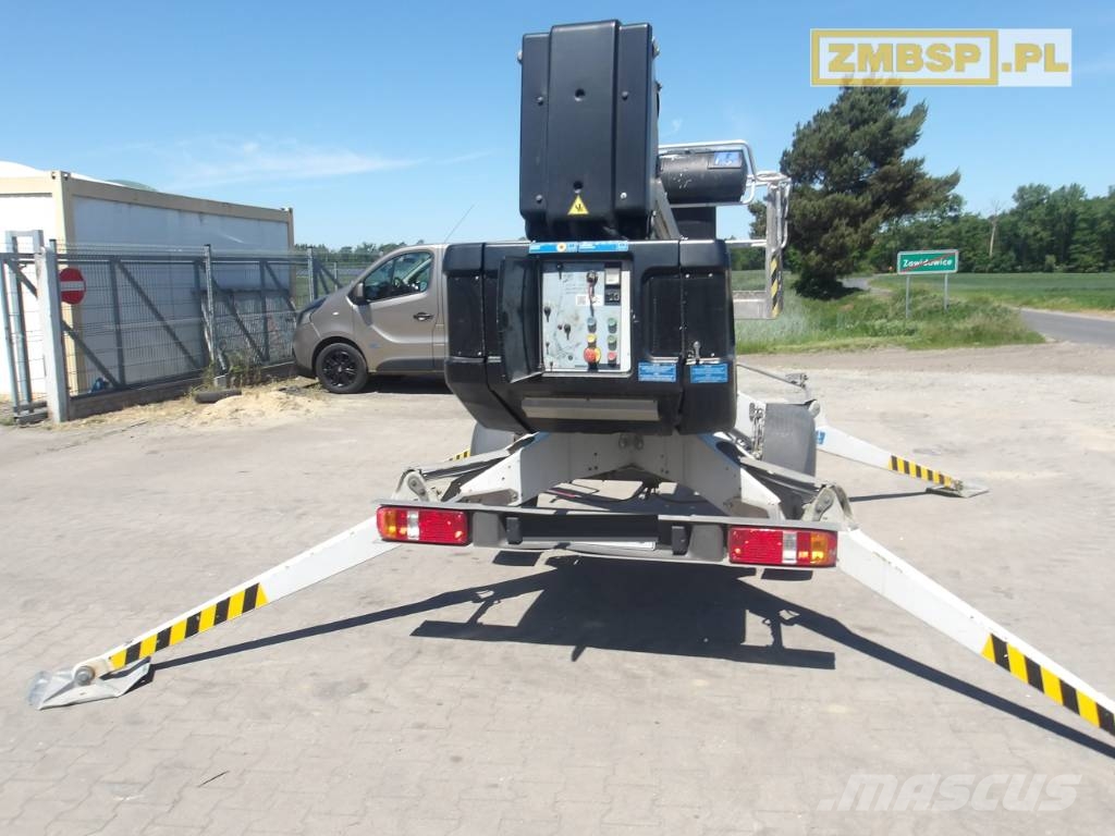 Dinolift 160 XT Bi-Energie 高所作業台付トレーラー