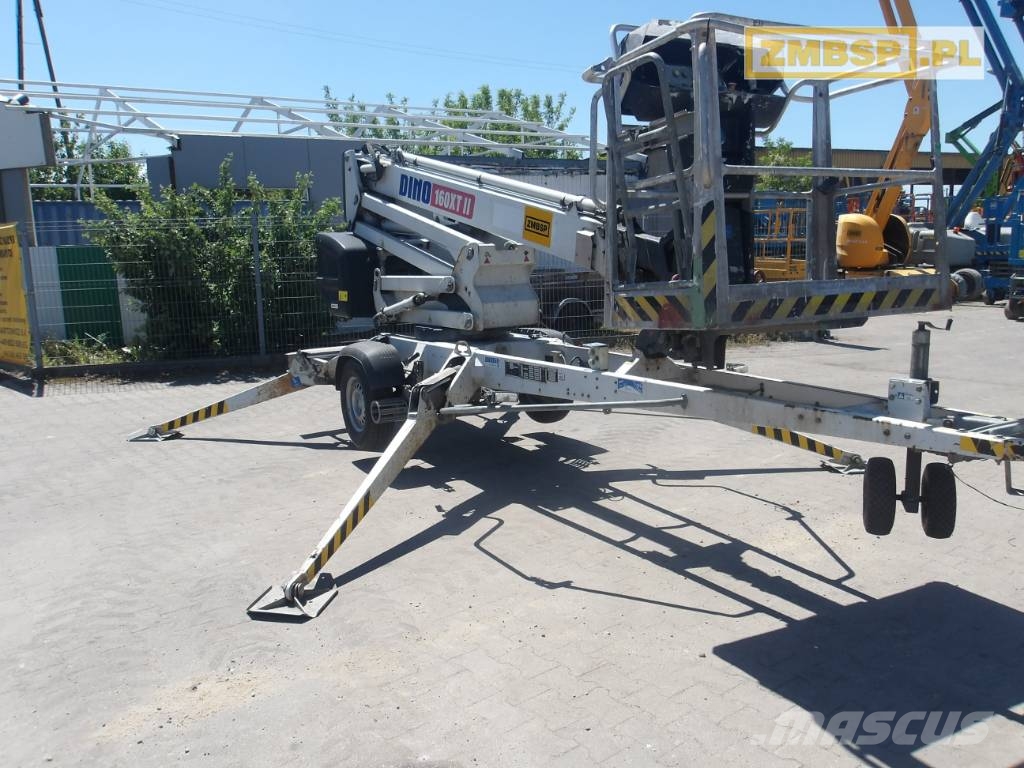 Dinolift 160 XT Bi-Energie 高所作業台付トレーラー