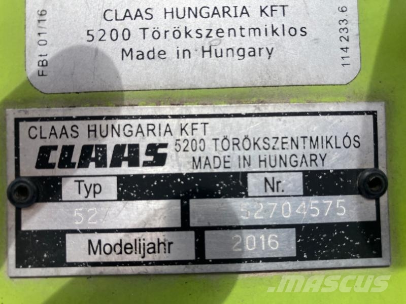CLAAS C490 LEXION / TUCANO Κεφαλές θεριζοαλωνιστικών μηχανών