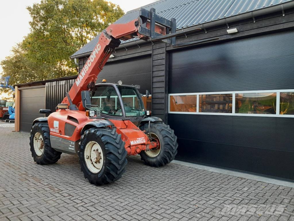 Manitou MLT 633-120 LS POWERSHIFT | Verreiker met vorken Teleskooplaadurid