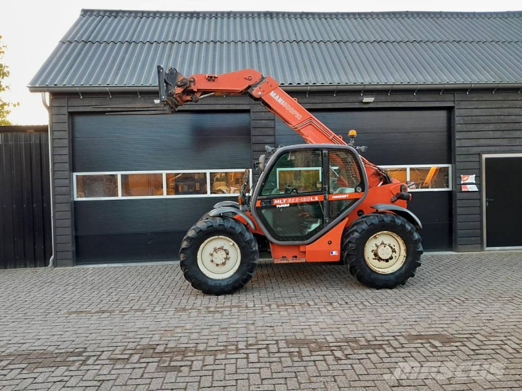 Manitou MLT 633-120 LS POWERSHIFT | Verreiker met vorken Teleskooplaadurid