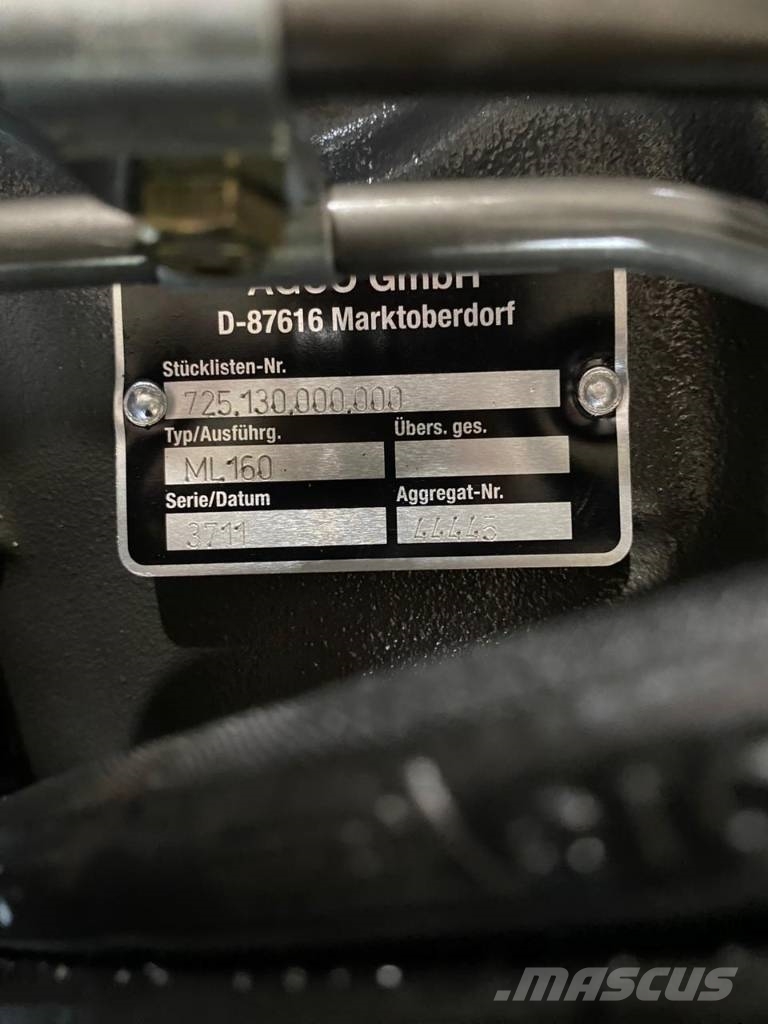 Fendt ML160 VARIO Převodovka