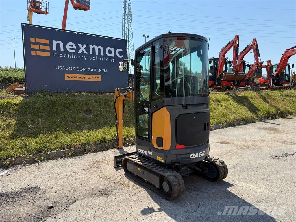 CASE CX17D CAB Minigraafmachines < 7t