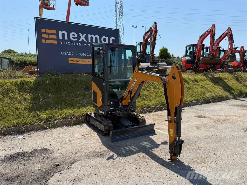 CASE CX17D CAB Minigraafmachines < 7t