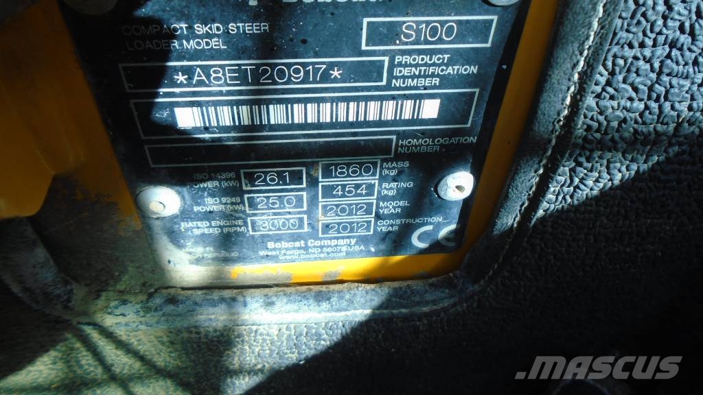 Bobcat S 100 Mini Pale Gommate