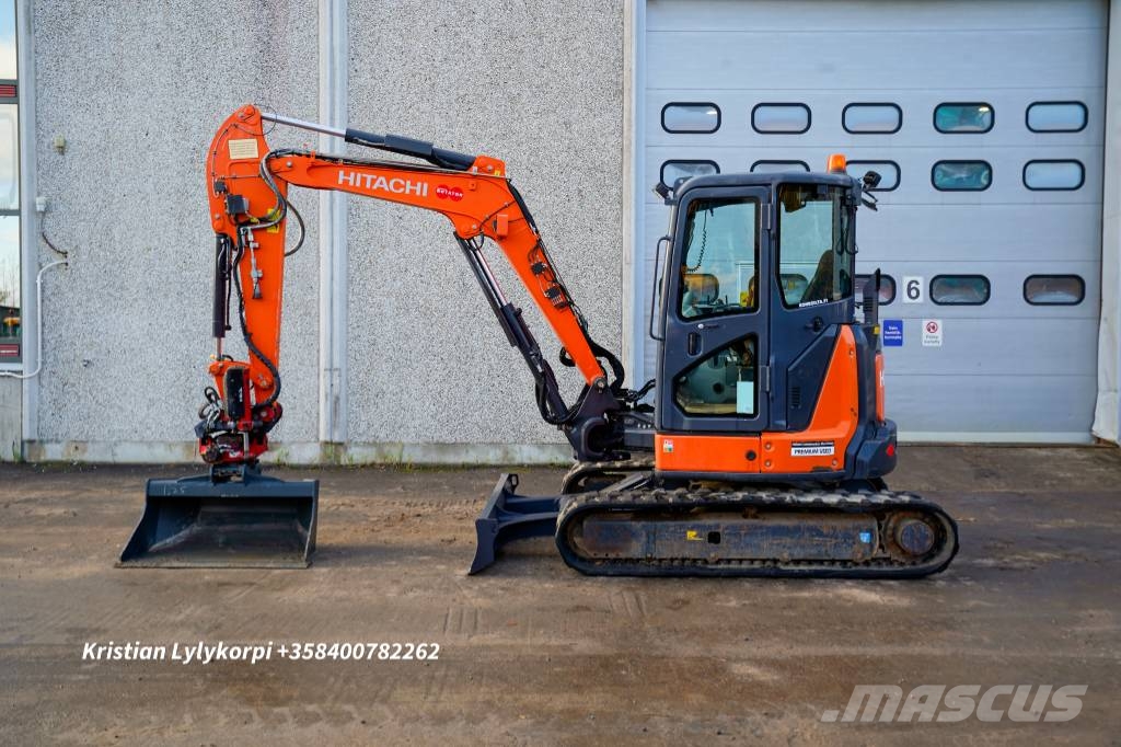 Hitachi ZX48U-5CLR PYÖRITTÄJÄLLÄ حفارات صغيرة أقل من 7 طن (حفارات صغيرة)
