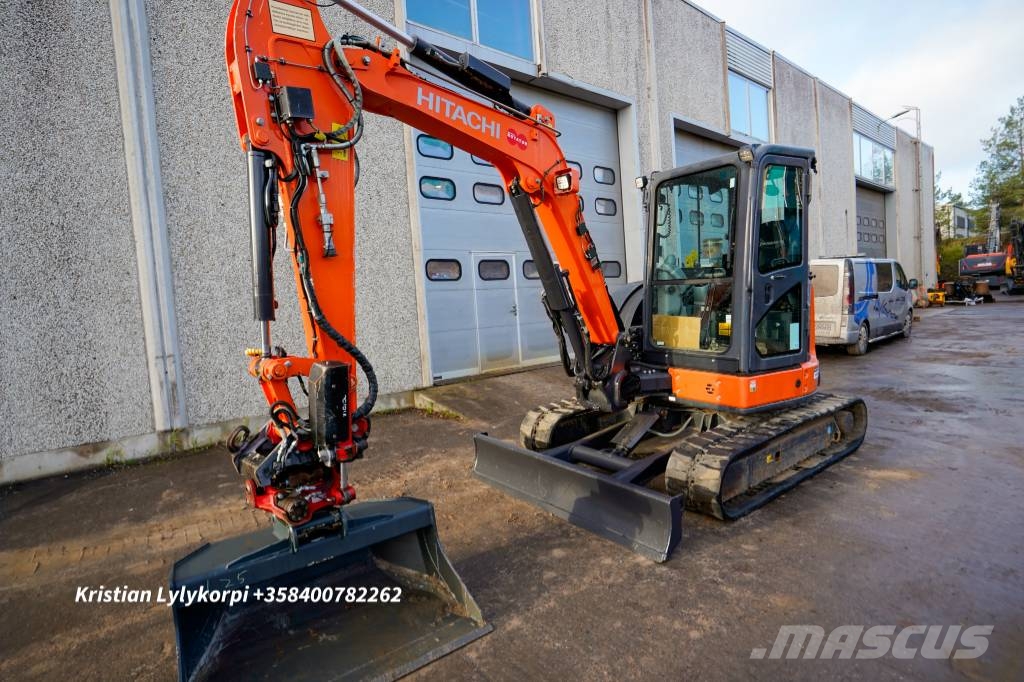 Hitachi ZX48U-5CLR PYÖRITTÄJÄLLÄ حفارات صغيرة أقل من 7 طن (حفارات صغيرة)