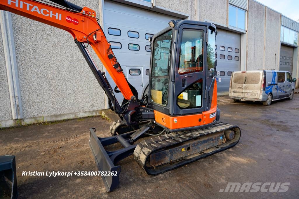 Hitachi ZX48U-5CLR PYÖRITTÄJÄLLÄ حفارات صغيرة أقل من 7 طن (حفارات صغيرة)
