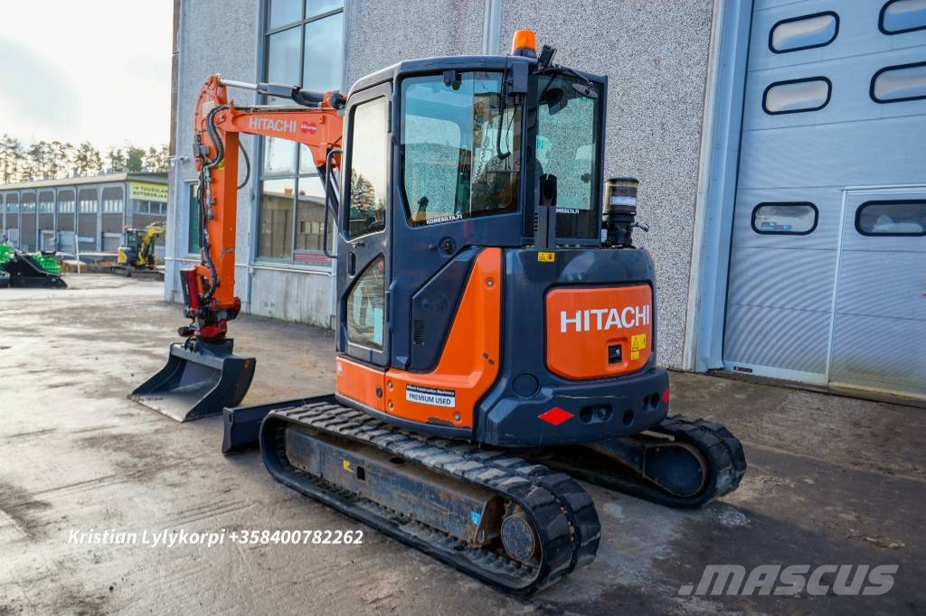 Hitachi ZX48U-5CLR PYÖRITTÄJÄLLÄ حفارات صغيرة أقل من 7 طن (حفارات صغيرة)