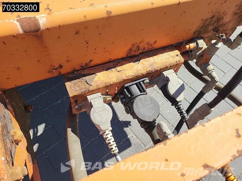 Robuste Kaiser R5005F Ramps Steering Axle Przyczepy niskopodłogowe