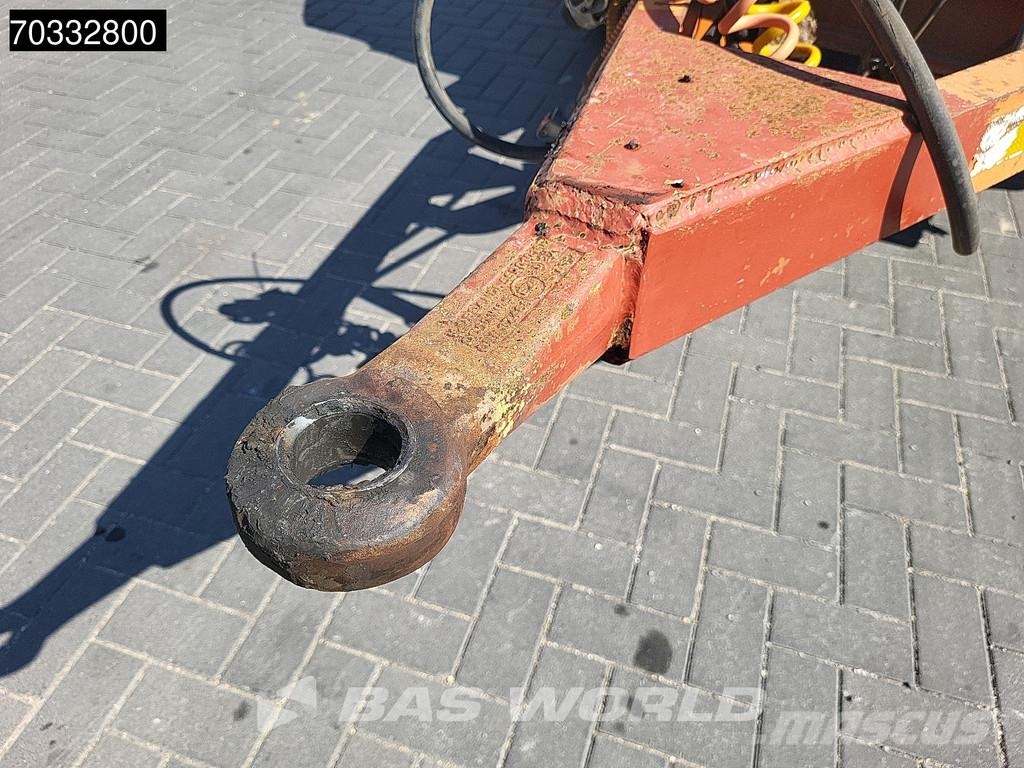Robuste Kaiser R5005F Ramps Steering Axle Przyczepy niskopodłogowe