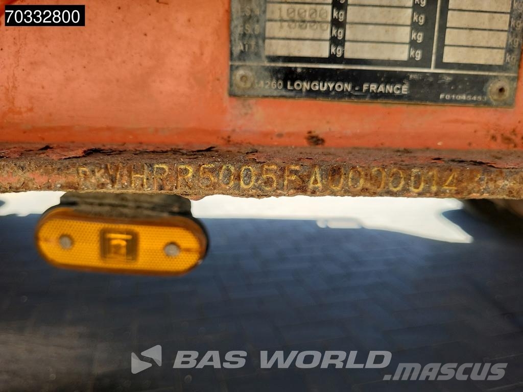 Robuste Kaiser R5005F Ramps Steering Axle Przyczepy niskopodłogowe