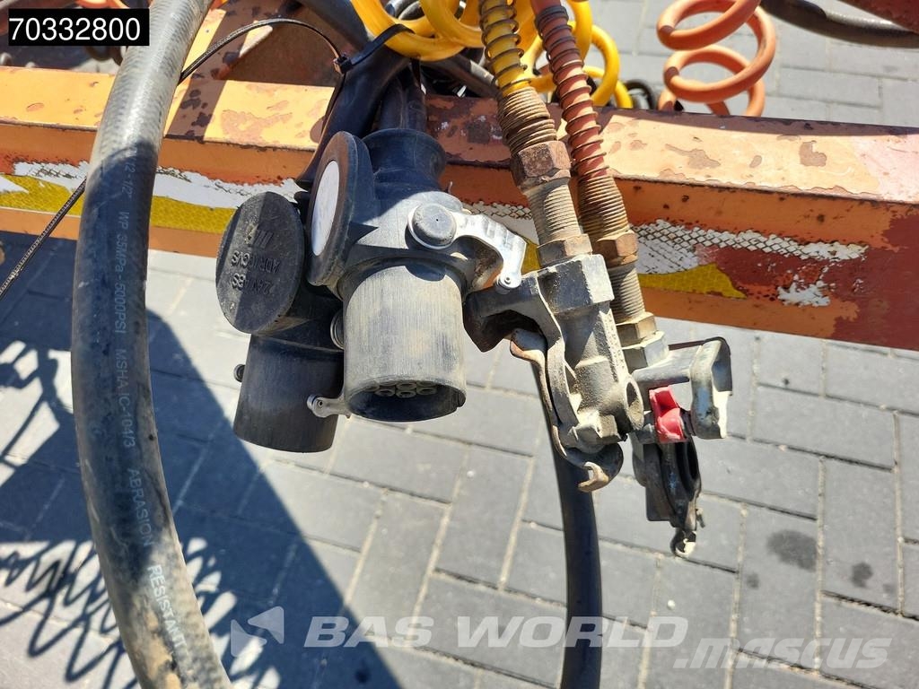 Robuste Kaiser R5005F Ramps Steering Axle Przyczepy niskopodłogowe